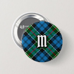 Badge Rond 5 Cm Bouton Clan Colquhoun Tartan