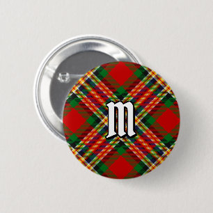 Badge Rond 5 Cm Bouton Clan MacGill Tartan
