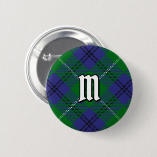 Badge Rond 5 Cm Bouton Clan Oliphant Tartan