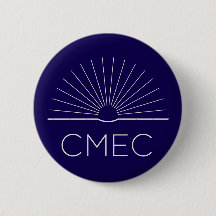 Bouton CMEC - Marine avec logo blanc
