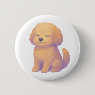 Badge Rond 5 Cm Bouton Cockapoo décontracté