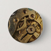 Bouton : Cœur de laiton. Mécanisme de montre