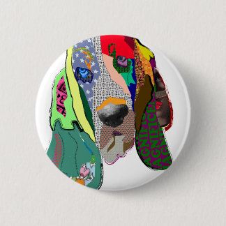 Badge Rond 5 Cm Bouton Collage de la main 6,95 $