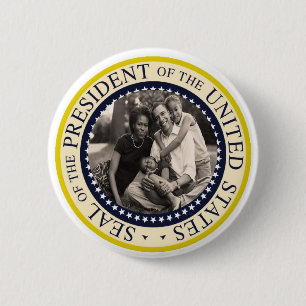 Badge Rond 5 Cm Bouton commémoratif du président Obama