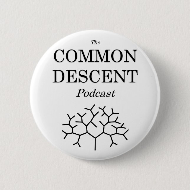 Badge Rond 5 Cm Bouton commun de Podcast de descente (Devant)