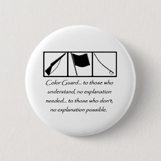 Badge Rond 5 Cm Bouton Compréhension du garde-couleur