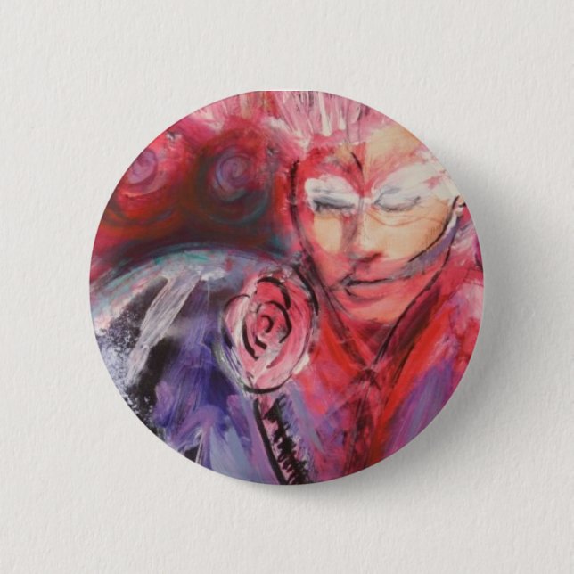 Badge Rond 5 Cm Bouton Couleurs (Devant)