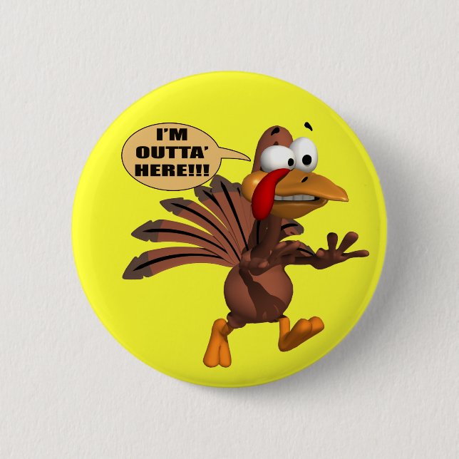 Badge Rond 5 Cm Bouton - courant pour la couverture Turquie (Devant)