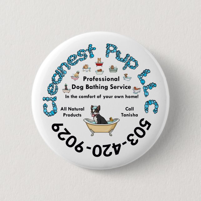 BADGE ROND 5 CM BOUTON CP (Devant)