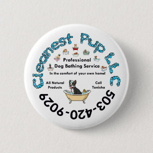 BADGE ROND 5 CM BOUTON CP