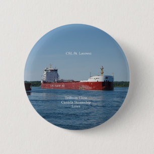 Badge Rond 5 Cm Bouton CSL St Laurent