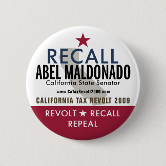 Badge Rond 5 Cm Bouton d'Abel Maldonado de rappel