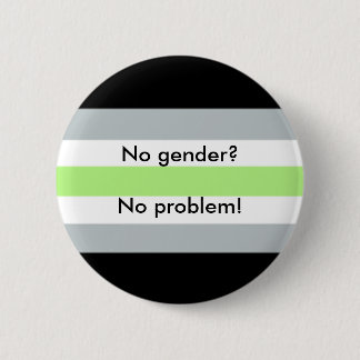 Badge Rond 5 Cm Bouton d'Agender