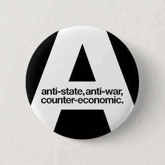 Badge Rond 5 Cm Bouton d'Agorist