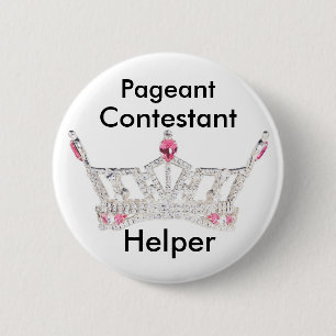 Badge Rond 5 Cm Bouton d'aide de concurrent de reconstitution