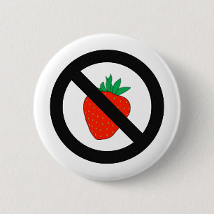 Badge Rond 5 Cm Bouton d'allergie