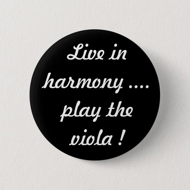 Badge Rond 5 Cm Bouton d'alto (Devant)