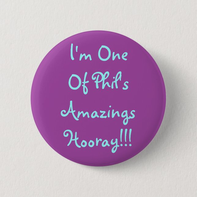 Badge Rond 5 Cm Bouton d'Amazings (Devant)