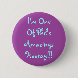 Badge Rond 5 Cm Bouton d'Amazings