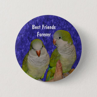 Badge Rond 5 Cm Bouton d'amitié Meilleurs amis adorables oiseaux