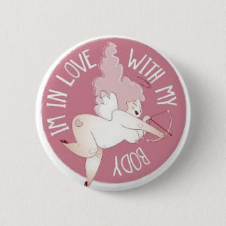 Badge Rond 5 Cm Bouton d'amour du corps