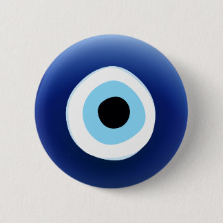 Badge Rond 5 Cm Bouton d'amulette d'oeil mauvais