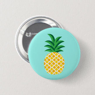 Badge Rond 5 Cm Bouton d'ananas