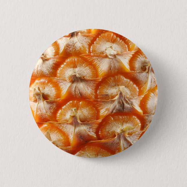 Badge Rond 5 Cm Bouton d'ananas (Devant)