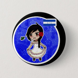 Badge Rond 5 Cm Bouton d'Anime du Honduras