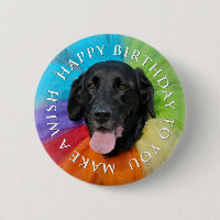 Bouton d'anniversaire du Black Lab