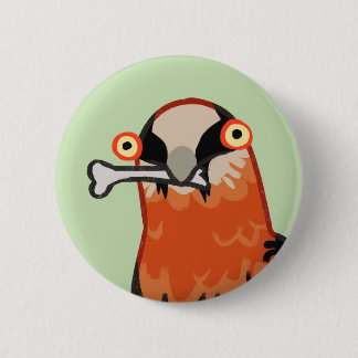 Badge Rond 5 Cm Bouton d'appétit osseux