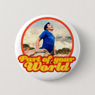 Badge Rond 5 Cm Bouton d'aria-AL