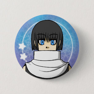 Badge Rond 5 Cm Bouton d'Ariel