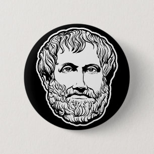 Badge Rond 5 Cm Bouton d'Aristote