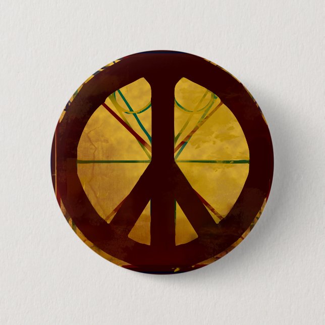 Badge Rond 5 Cm Bouton d'art antique Peace Codex (Devant)