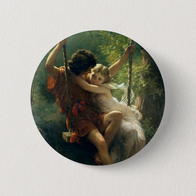 Badge Rond 5 Cm Bouton d'art "Primavera" de Cot (Devant)
