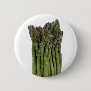 Badge Rond 5 Cm Bouton d'asperge