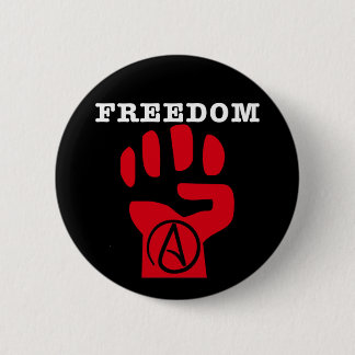 Badge Rond 5 Cm Bouton d'athée de liberté