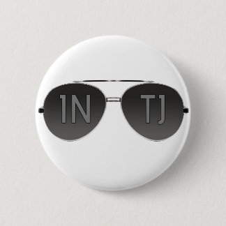 Badge Rond 5 Cm Bouton d'aviateur d'INTJ