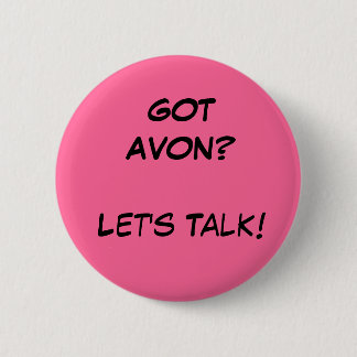 Badge Rond 5 Cm Bouton d'Avon
