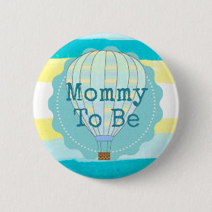 Badge Rond 5 Cm Bouton de Baby Shower pour future Maman