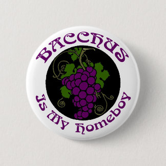 Badge Rond 5 Cm Bouton de "BACCHUS"