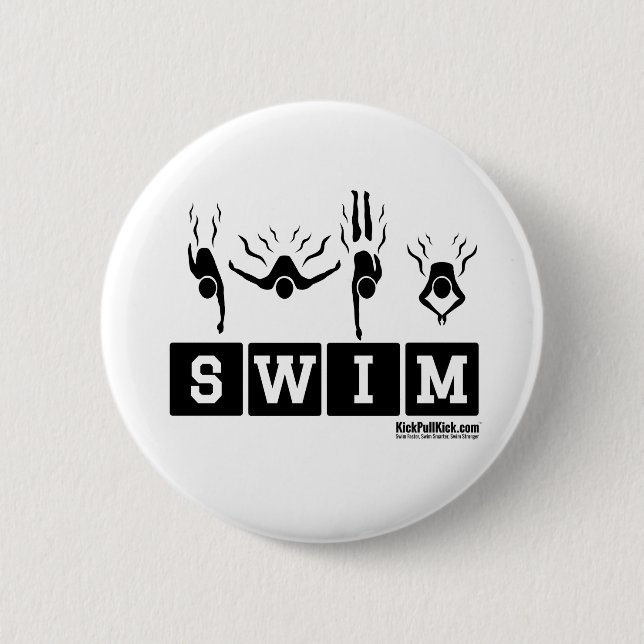 Badge Rond 5 Cm Bouton de BAIN (Devant)