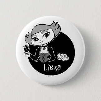 Badge Rond 5 Cm Bouton de Balance