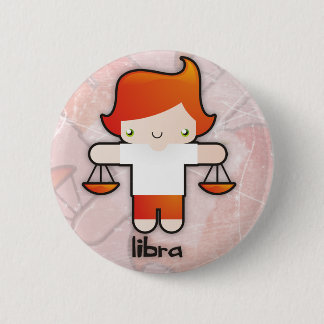 Badge Rond 5 Cm Bouton de Balance