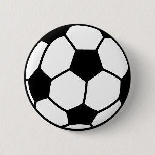 Badge Rond 5 Cm Bouton de ballon de football