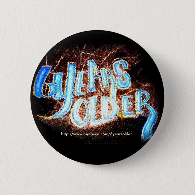 Badge Rond 5 Cm bouton de bande (Devant)