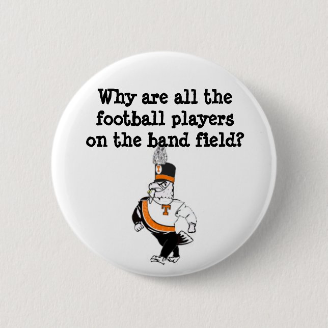 Badge Rond 5 Cm Bouton de bande de Tyrone (Devant)