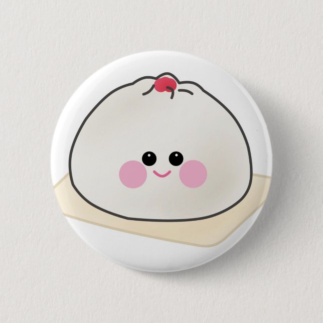 Badge Rond 5 Cm bouton de bao de SIU de char (Devant)