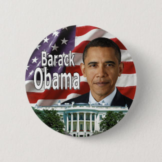 Badge Rond 5 Cm Bouton de Barack Obama